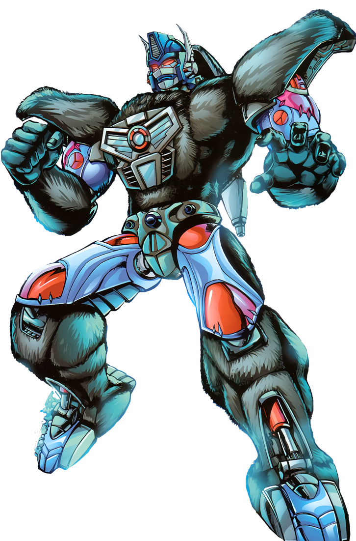 Optimus Primal ( Beast Wars) Render V2 by RayLuisHDX2 on DeviantArt