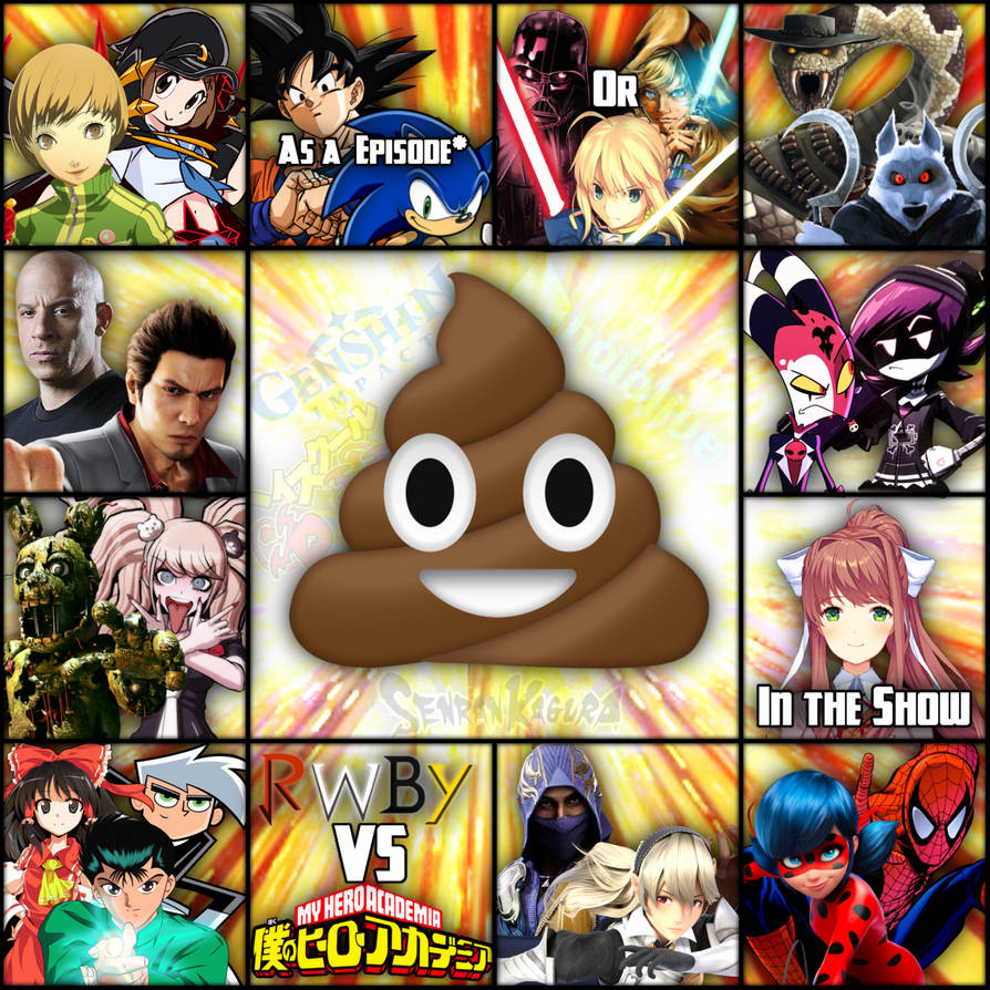 Poop Matchups Part 1 by RayLuisHDX2 on DeviantArt