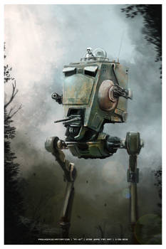 AT-ST (Star Wars fan art)