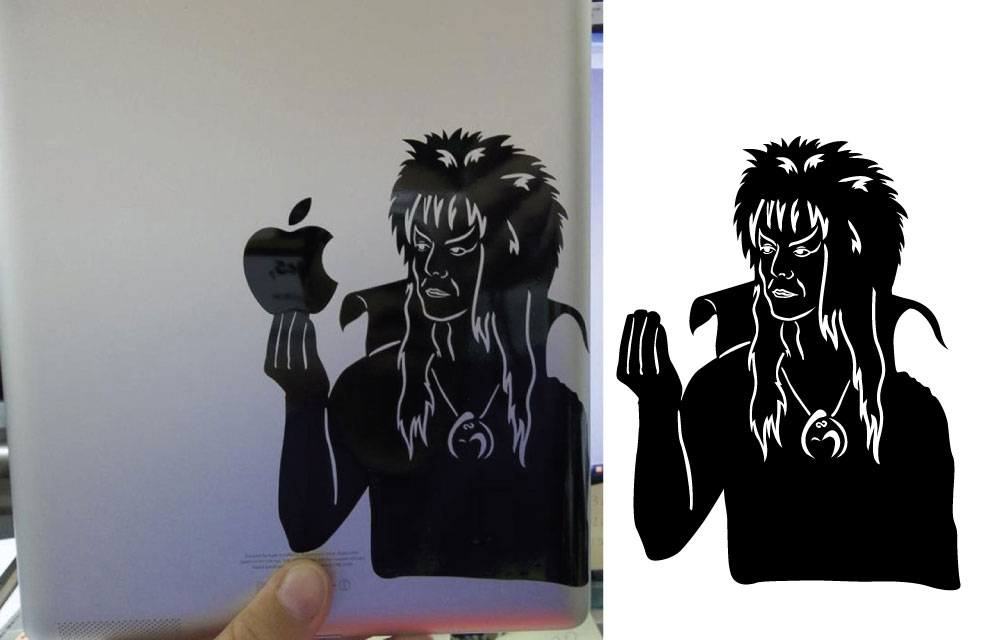 Jareth Ipad Decal *for sale*