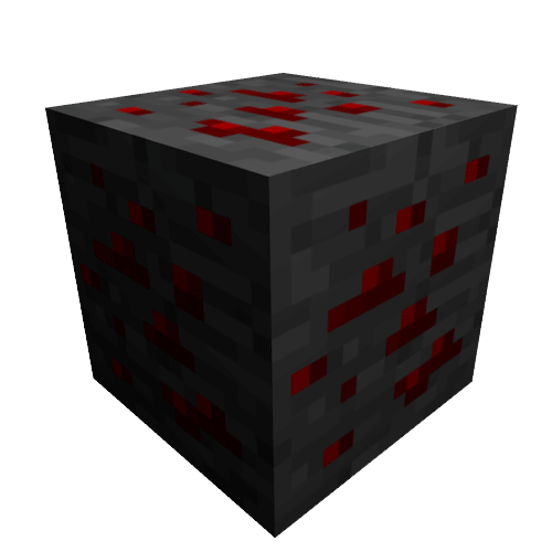 Minecraft Red Stone Block by LDaxin on DeviantArt