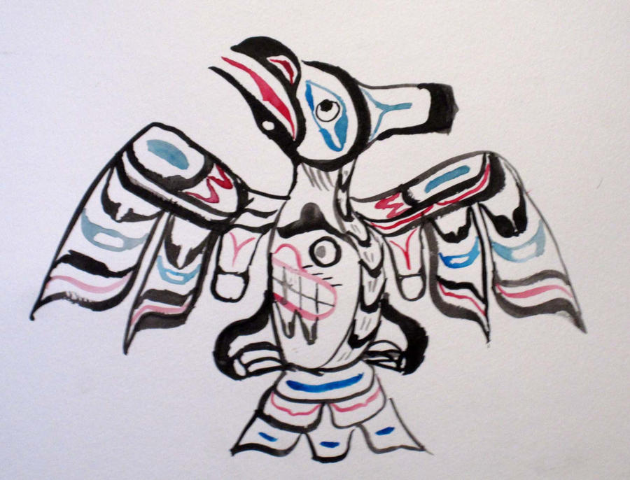 Inuit Raven practice 3 by Fatal-Noogie on DeviantArt