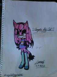 my character angela the cat