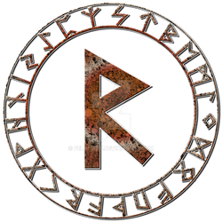 Raido Rune Circle