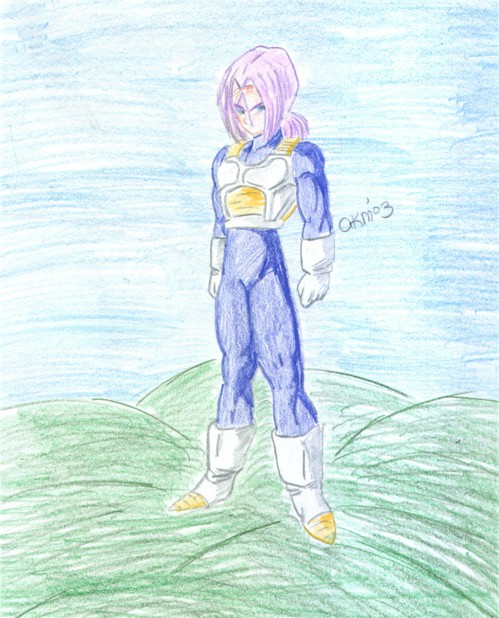 Trunks in spandex standing