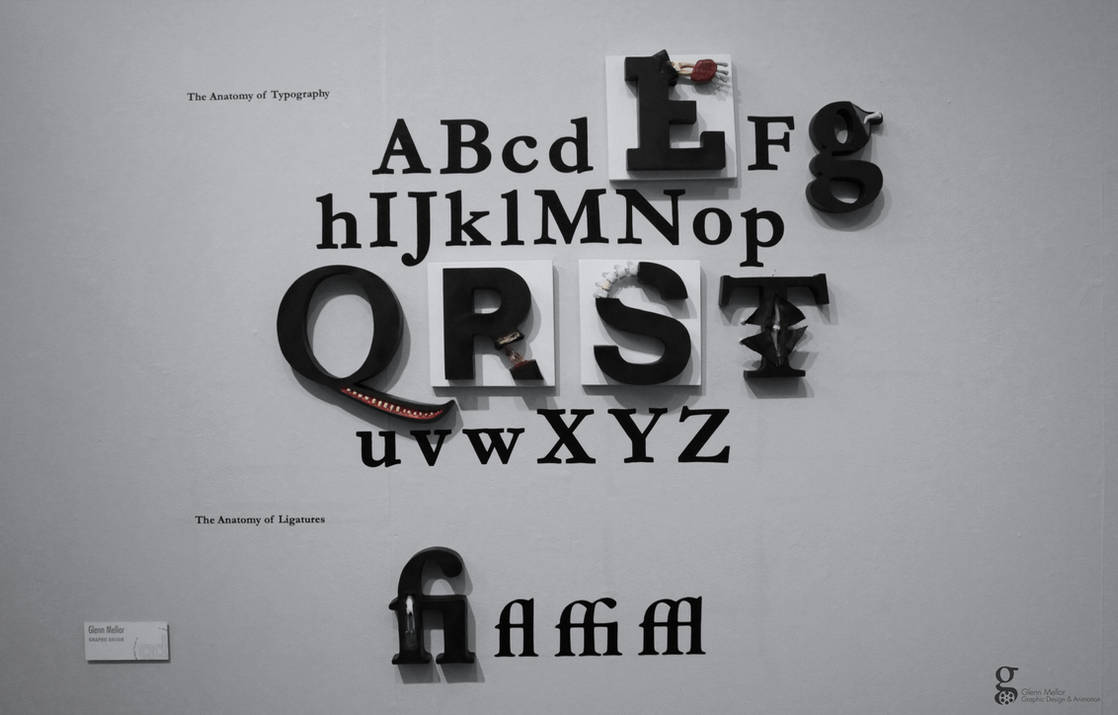 The Anatomy of Typography Exhibition