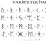 Vakir's Futhark (White Background)