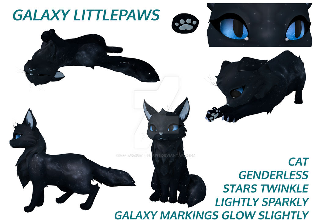 Galaxy Littlepaws Reference Sheet