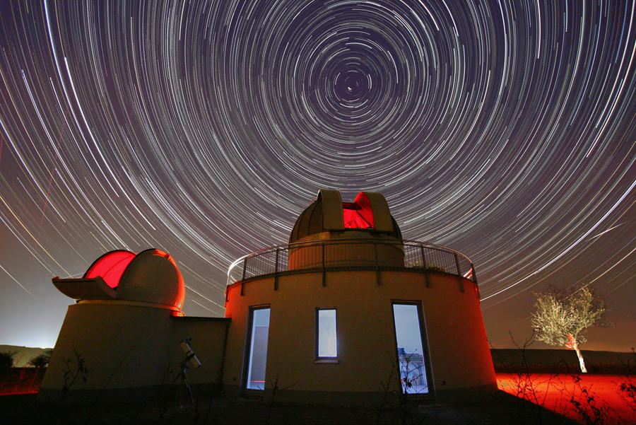 Star trails