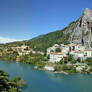 Sisteron, southern France