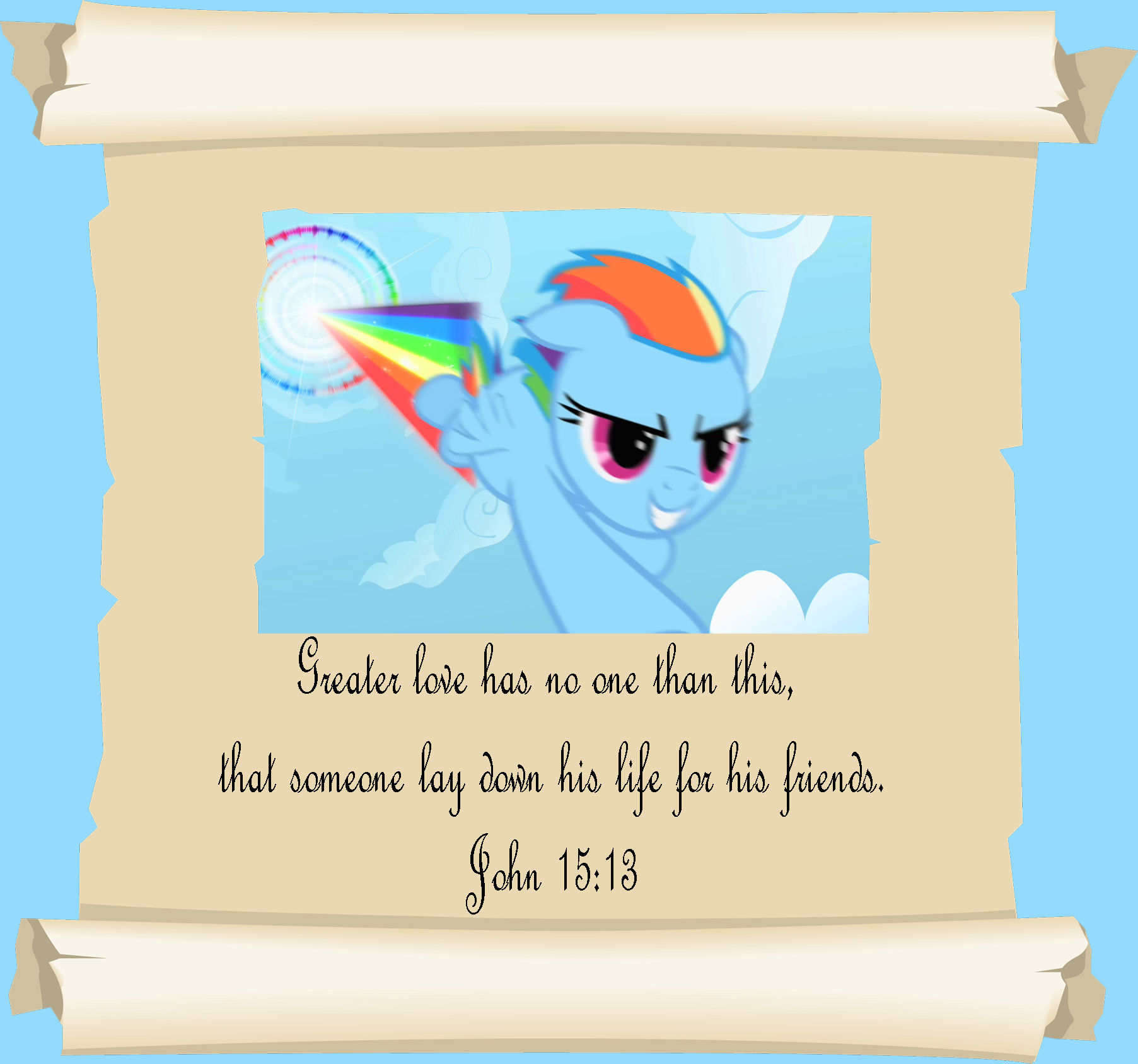 MLP Christian quotes Rainbow Dash