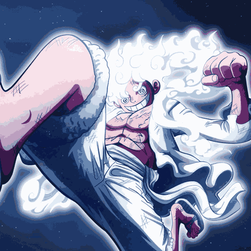 Luffy Gear 5 Animated By Cybust On Deviantart Luffy Gear 5 Animated By Cybust On Deviantart