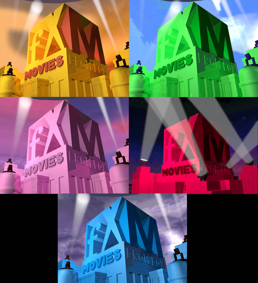 Fxm Movies From Fox 1994 Logo Models By Ffabian11 On Deviantart