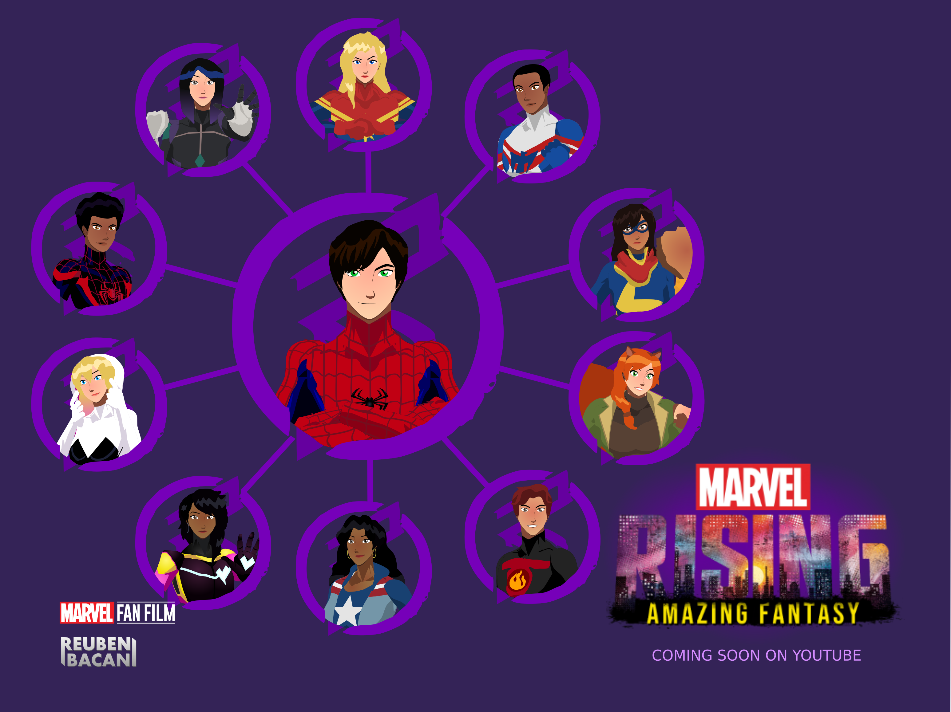Partiat Marvel Rising Marvel Rising Amazing Fantasy (2026) New Artworks by ReubenBacani on ...