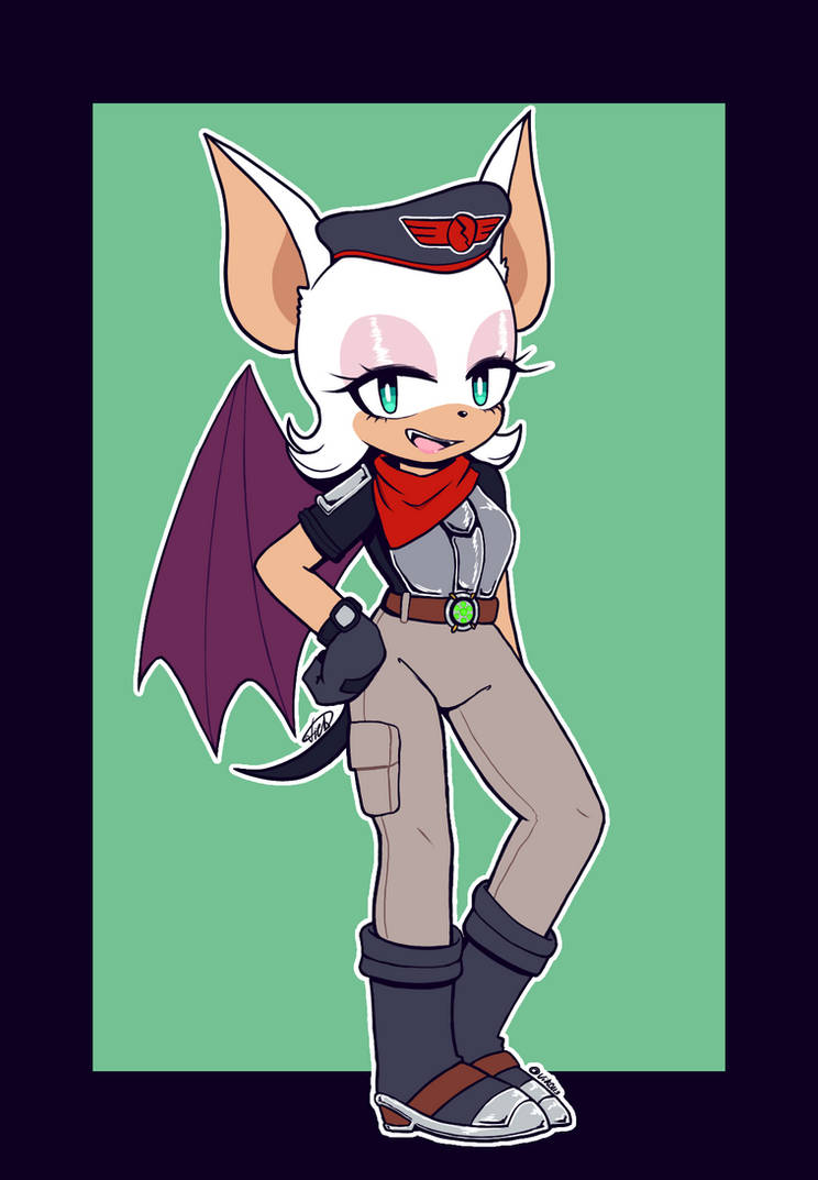 Sonic Prime: Rouge Uniform by VickyL13 on DeviantArt