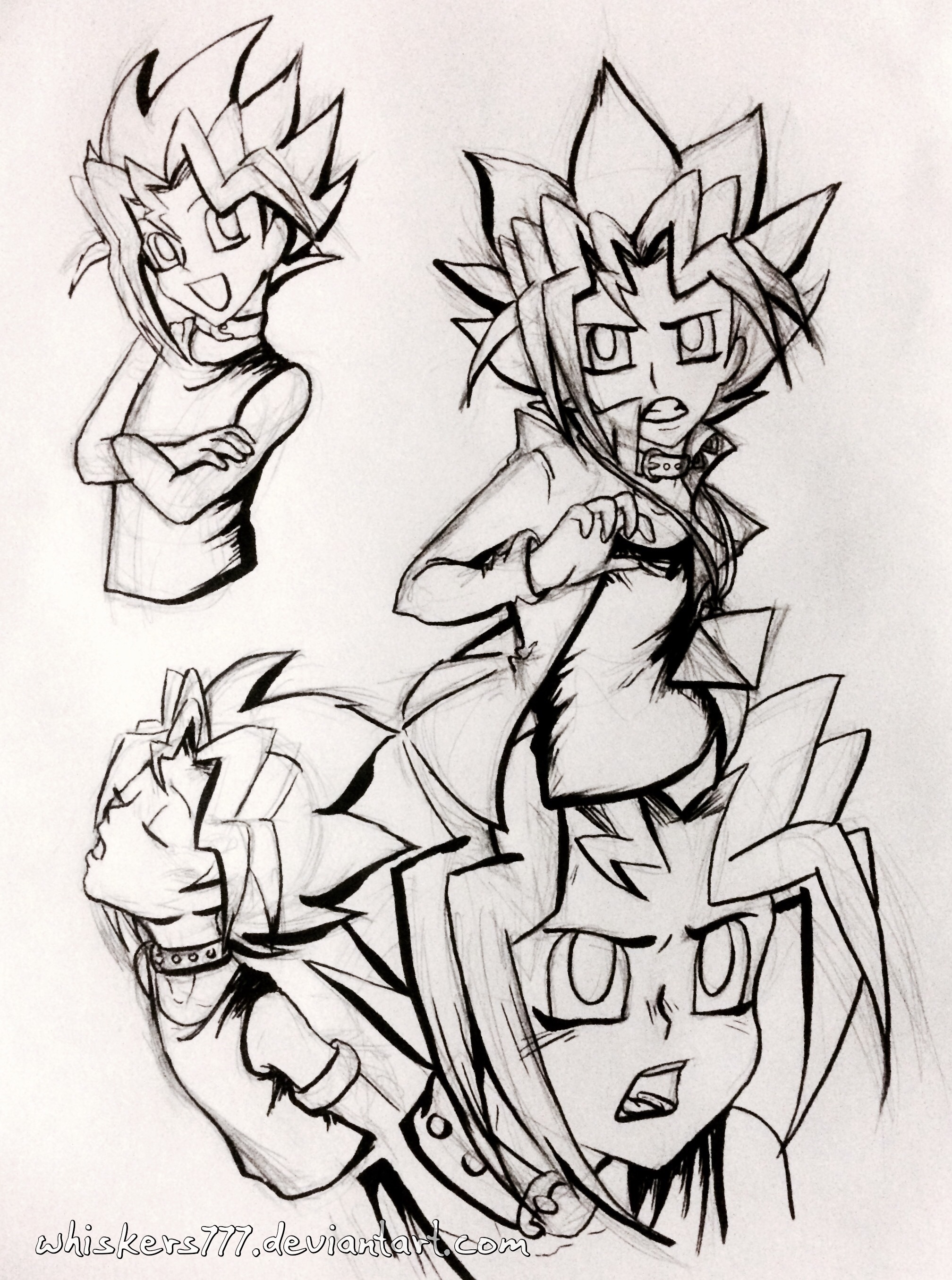 Yugi Sketches