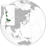 Map of the Democratic People's Republic of Japan