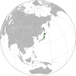 Map of the Northern Alliance of Japan