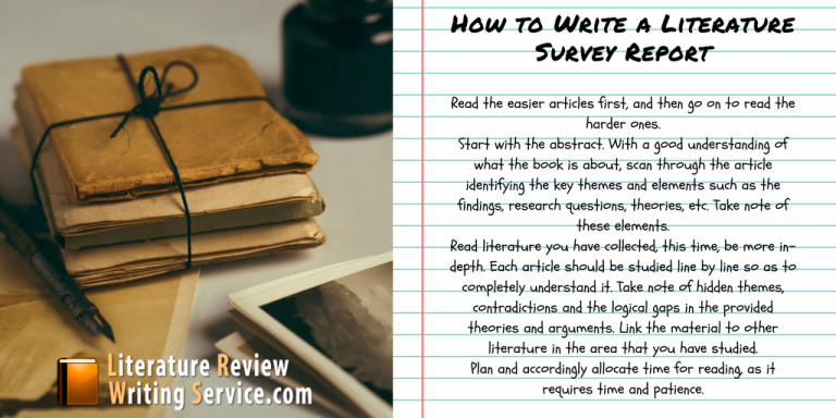 Literature Survey For Project Report Guide By LiteratureReviewPic On literature-survey-for-project-report-guide-by-literaturereviewpic-on