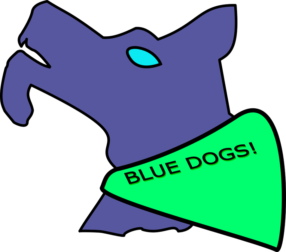 Blue Dogs logo. by CharlesChristopher on DeviantArt