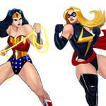 Player Select: Wonder Woman VS Ms. Marvel