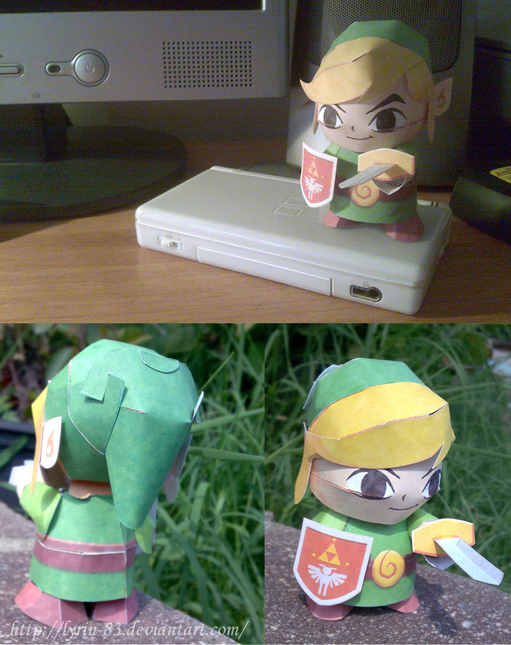 Young Link - Papercraft