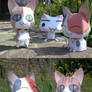 Three Kittens - Papercraft