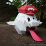 Boo Mario - Papercraft