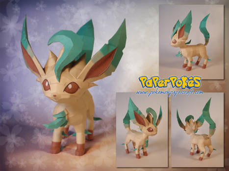 Leafeon Papercraft