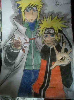 Naruto And His Father, From Naruto.