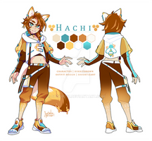 [Commission] Hachi outfit design