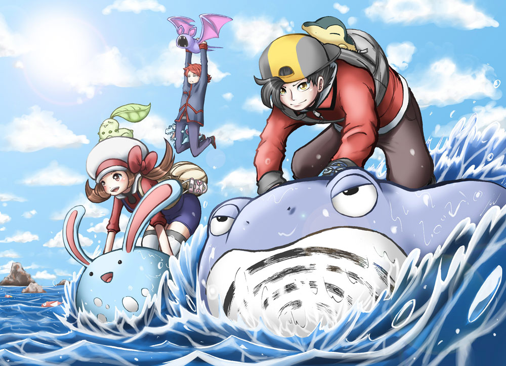 Pokemon Arts and Facts on X: Official art of the HM Surf. Surf is the HM  with the highest base power in battle, originally having 95 BP until  Generation 6, where it