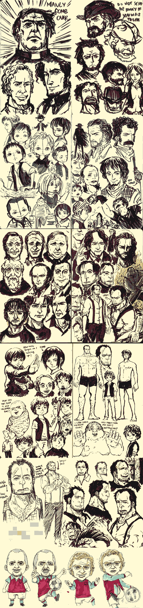 Sketchdump: Faces