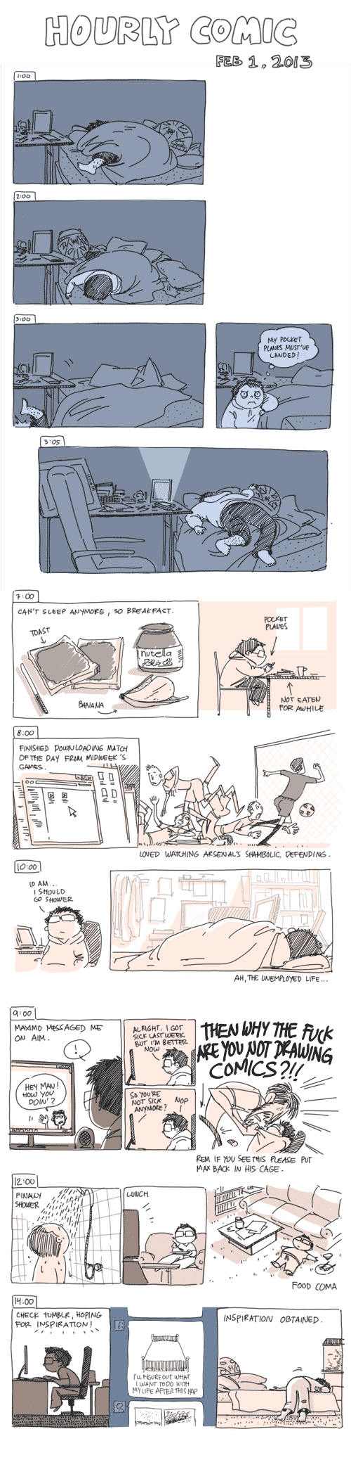 Hourly Comic 2013