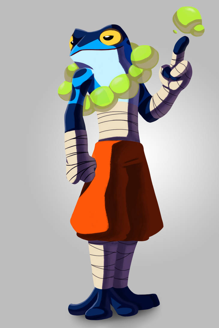 Ranno (Rivals of Aether) by SkyeMatt on DeviantArt