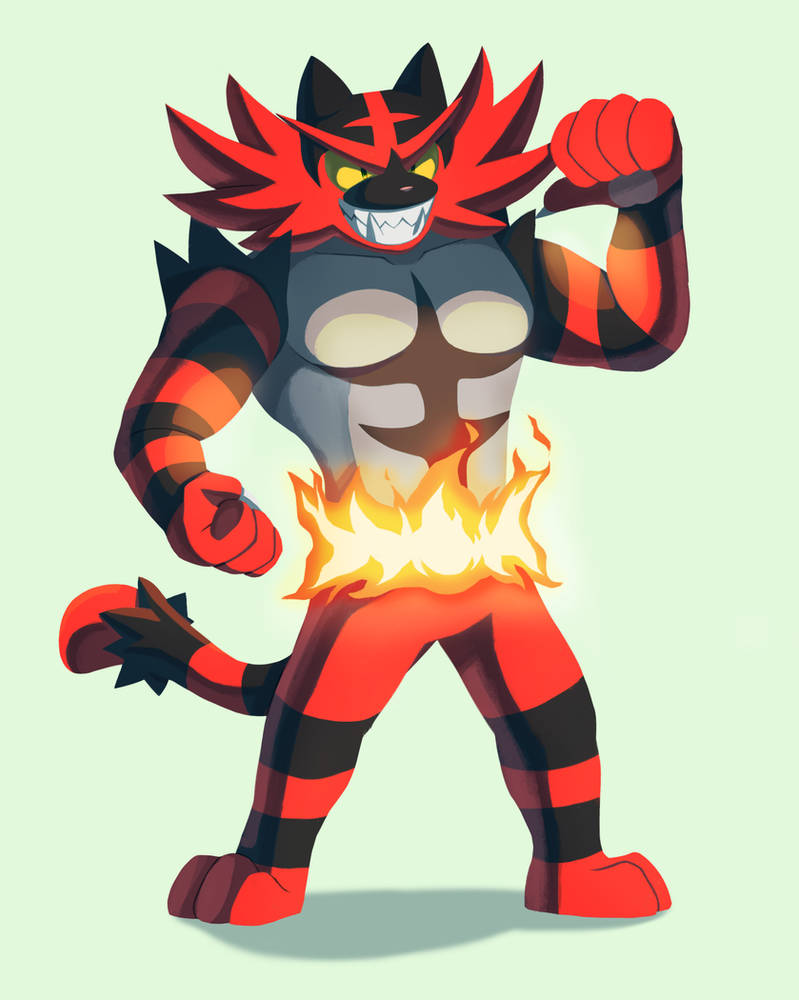 Incineroar by SkyeMatt on DeviantArt