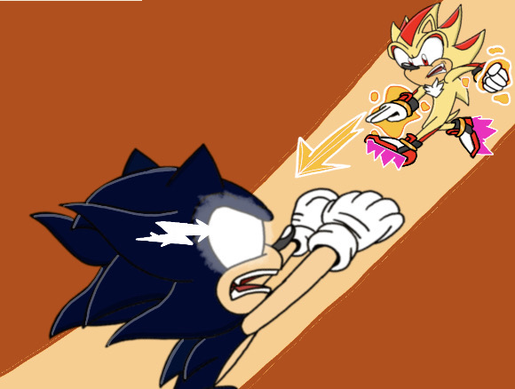 super dark sonic by cmara on DeviantArt