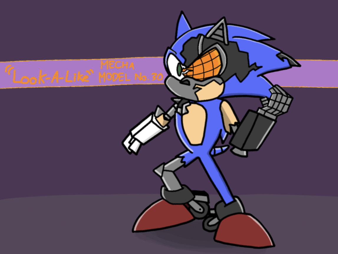 Mecha Sonic (Sonic 2) by AnxiousAlex2004 on DeviantArt