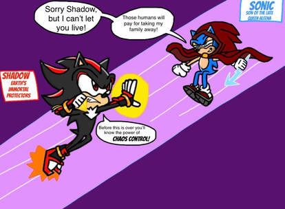 Shadow Vs Sonic Meme by 13ComicFan on DeviantArt