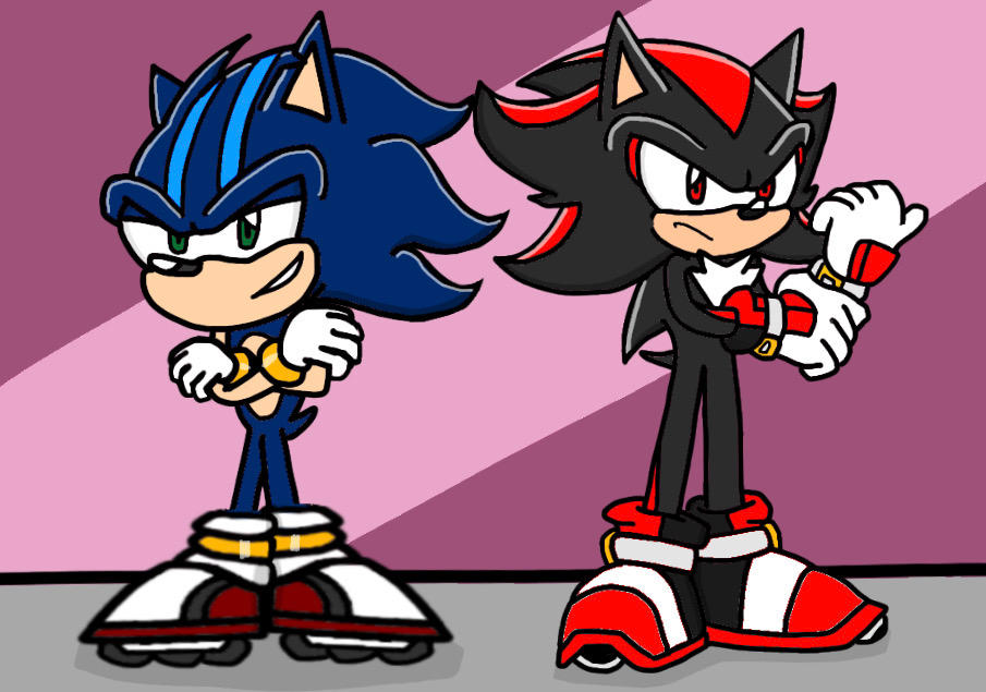 Shadow Reverse Lineage Sonic Shadow Roles Reversed Version 2 by 13ComicFan on DeviantArt