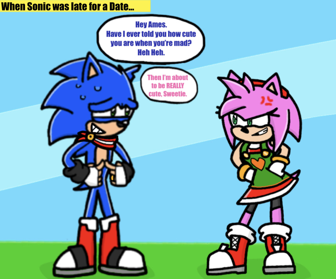 Super Family - Sonic 10 Years Later (Sonic x Amy (Sonamy) Comic