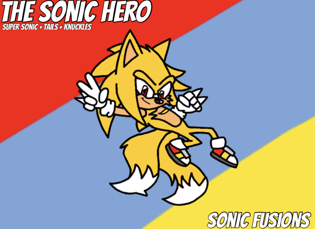 Super Tails Revamp by Jofinin  Pokémon heroes, Sonic dash, Sonic heroes