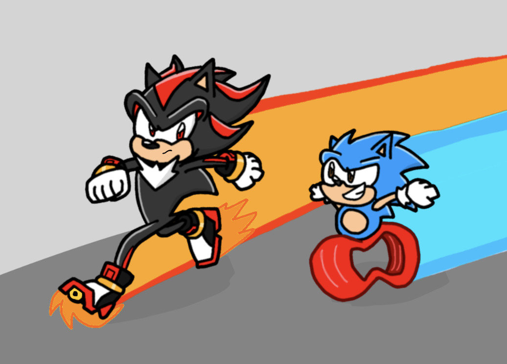 Shadow Vs Sonic Meme by 13ComicFan on DeviantArt