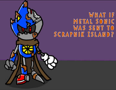 Scrap Mecha Sonic (IDW) by CaspienTheWatcher on DeviantArt