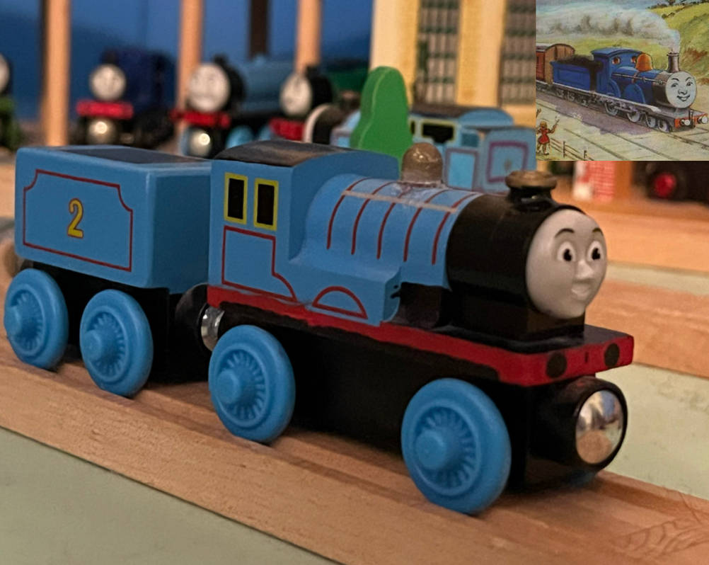 Original RWS Edward Inspired Custom by 13ComicFan on DeviantArt