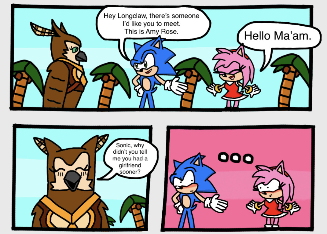 Strong  Sonamy Comic by PinkyDoggy83 on DeviantArt