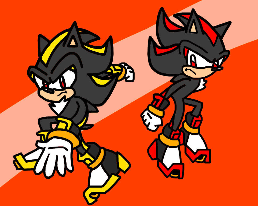 Shadow and Shadow Android by 13ComicFan on DeviantArt