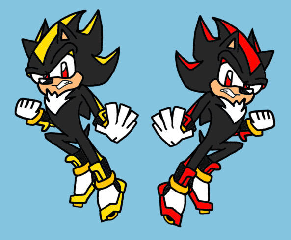 Shadow and Android by 13ComicFan on DeviantArt