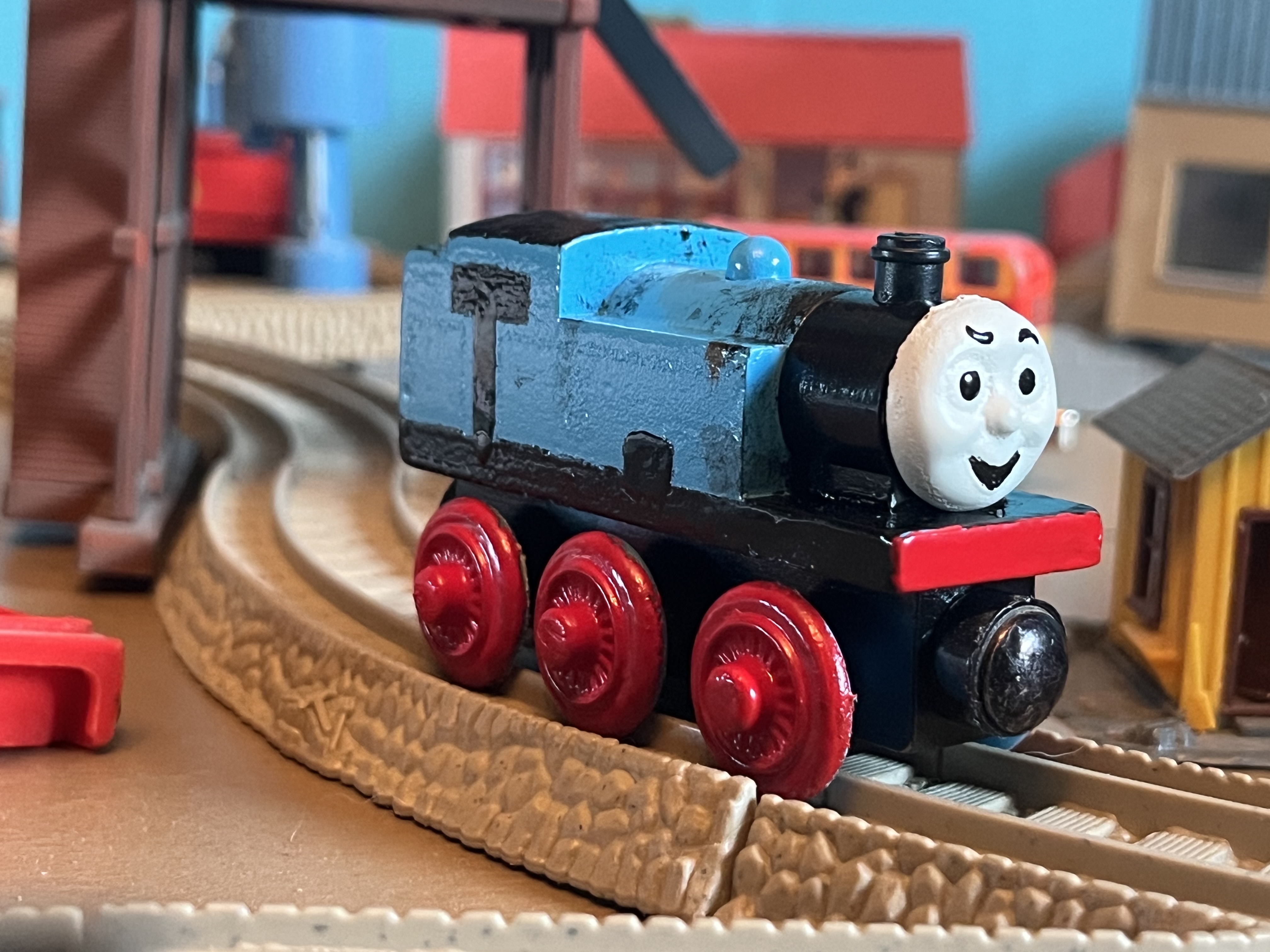 Hudswell Clarke Thomas Wooden Railway Custom by 13ComicFan on DeviantArt