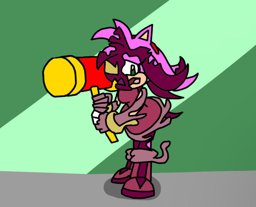 The Rascal - Symbiote Amy Rose by 13ComicFan on DeviantArt